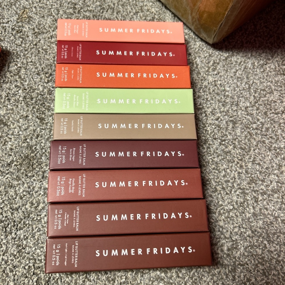 Summer Fridays Lip Balm Collection - Vibrant Hues
